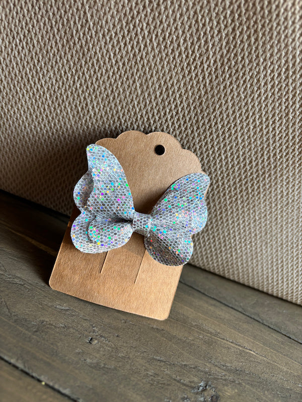 Sparkly butterfly clip for kids