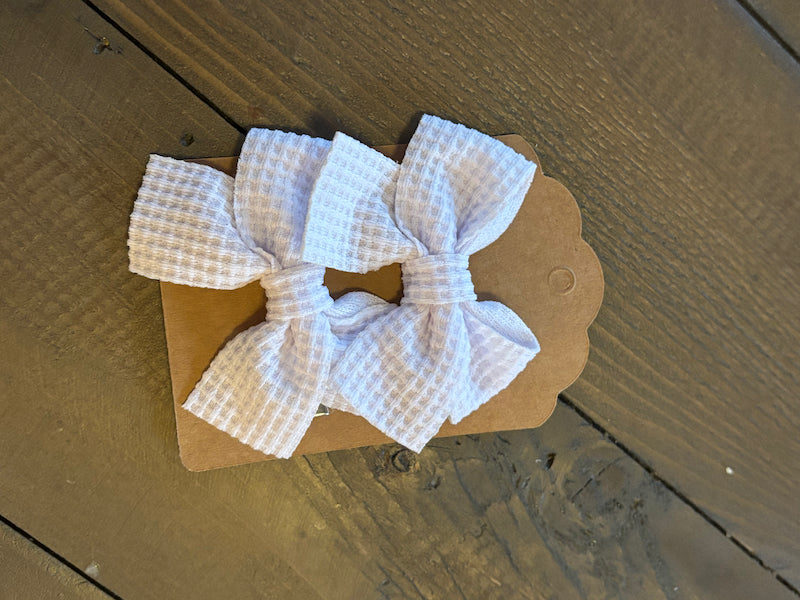 Baby hair bows - set of 2