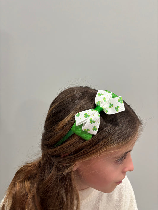 St Patricks day kids hair band