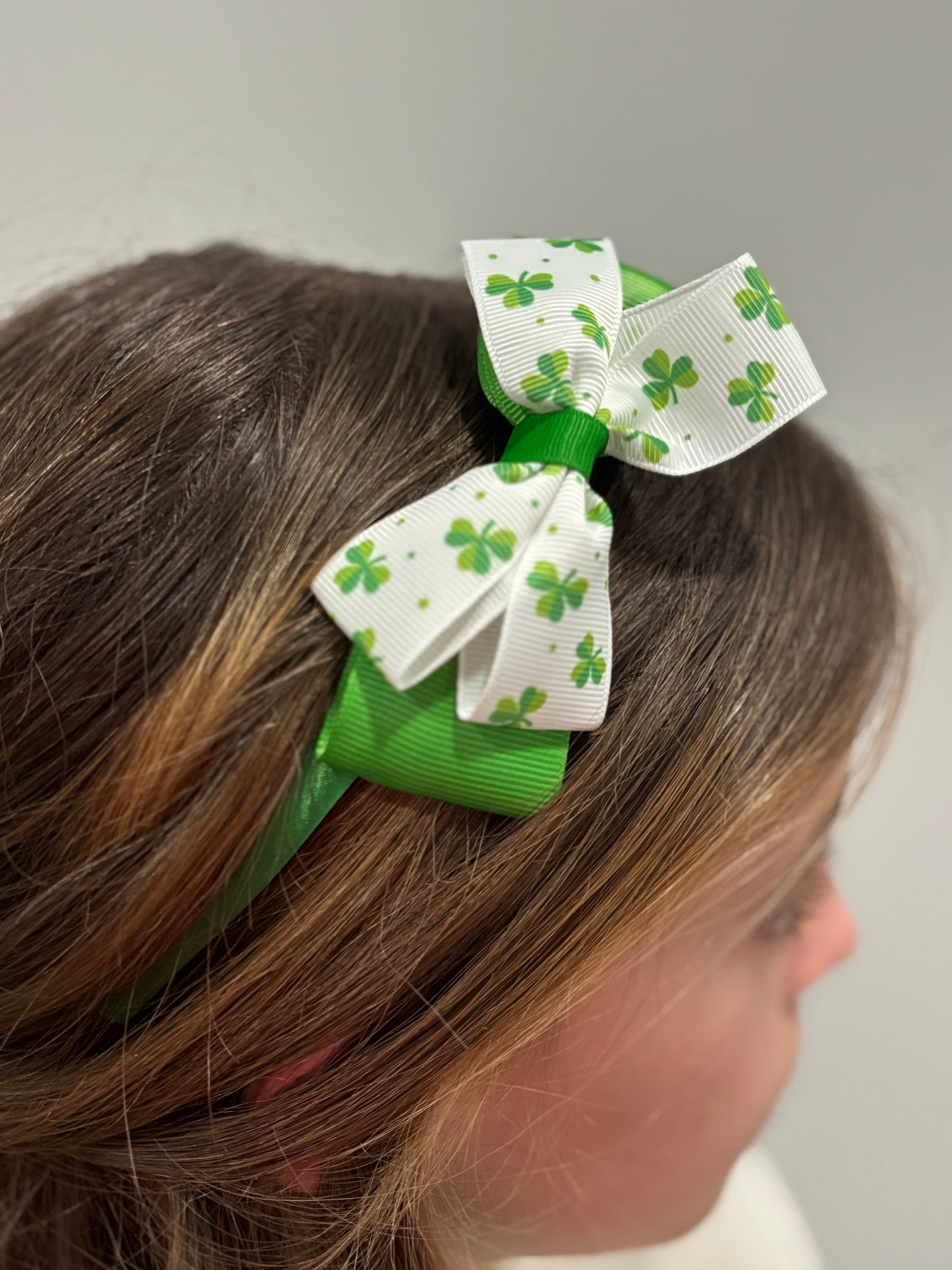 St Patricks day kids hair band