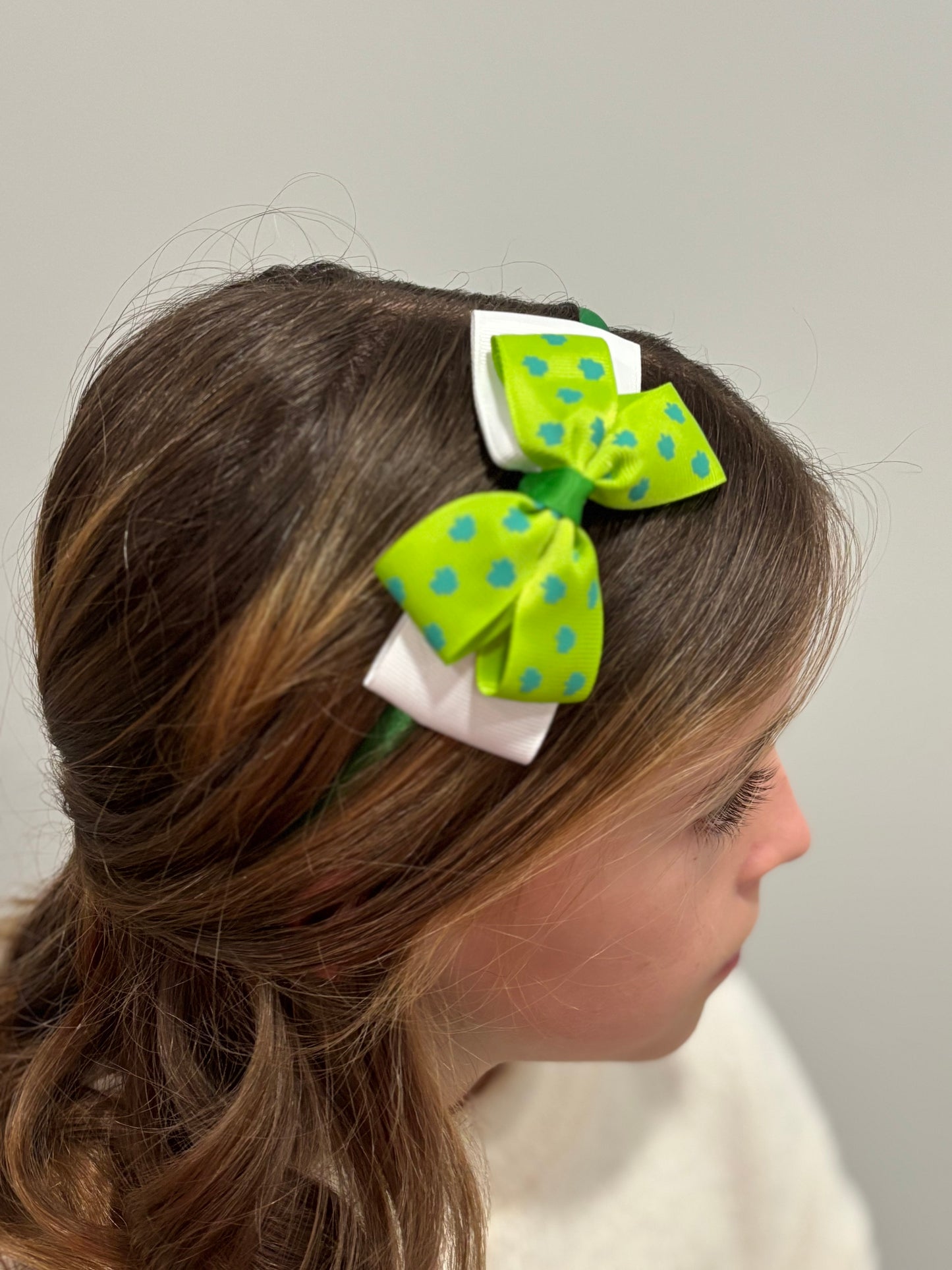 St Patricks day kids hair band