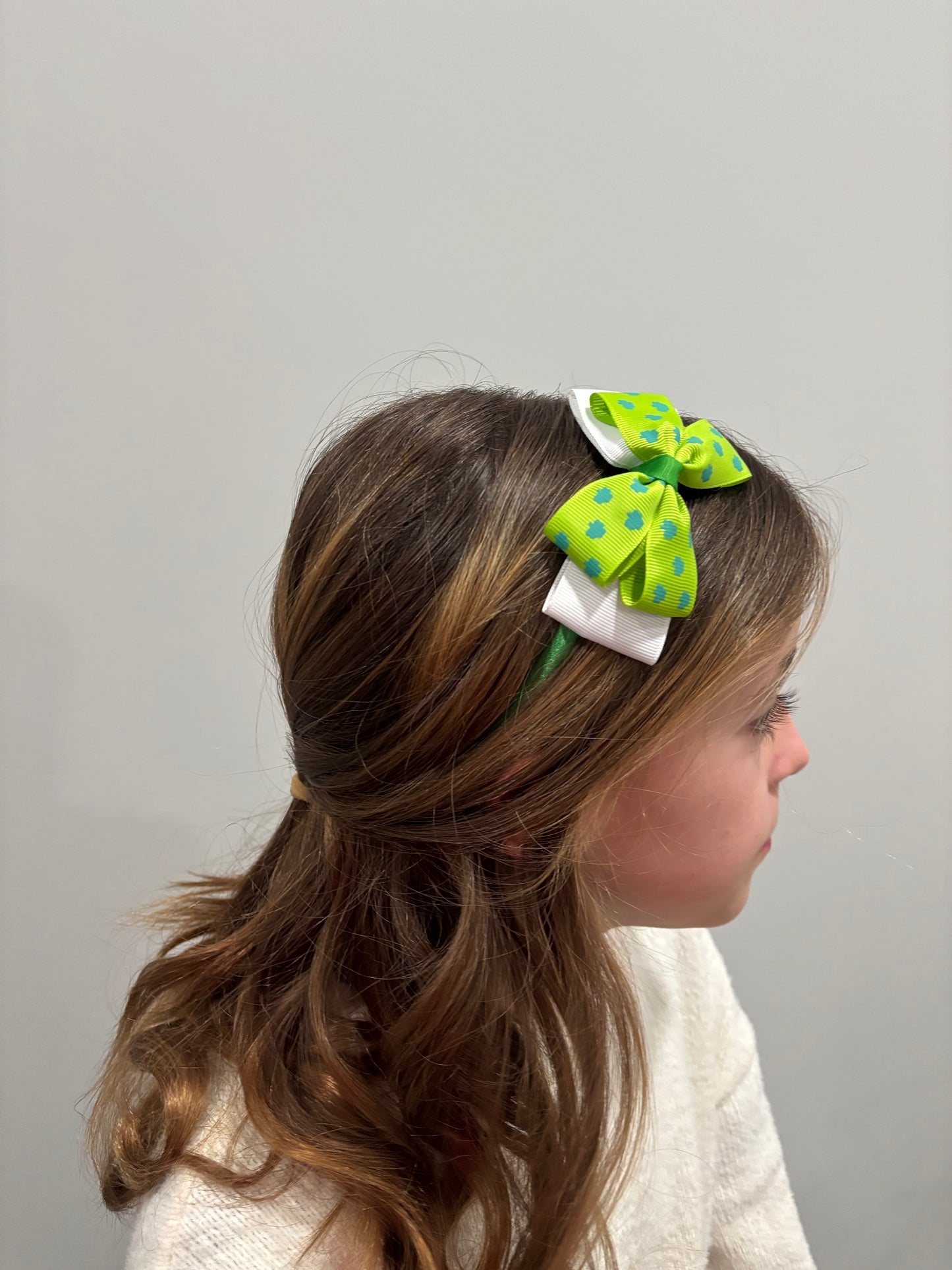 St Patricks day kids hair band