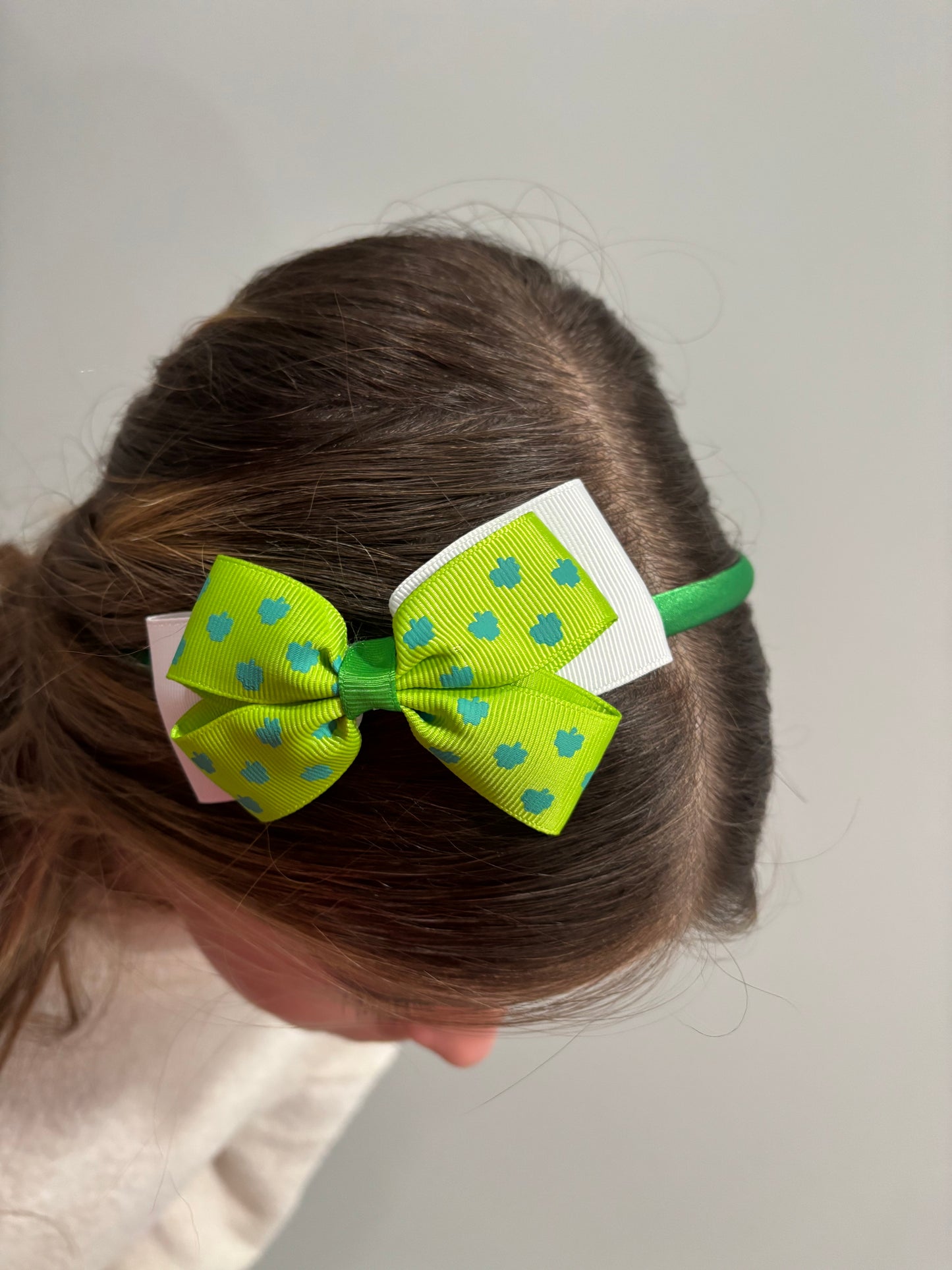 St Patricks day kids hair band